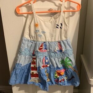 Cotton Kids Nautical Themed Sundress
